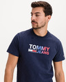 Tommy Jeans Color Corporation Logo Tričko