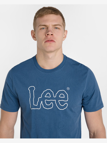 Lee Wobbly Logo Tričko